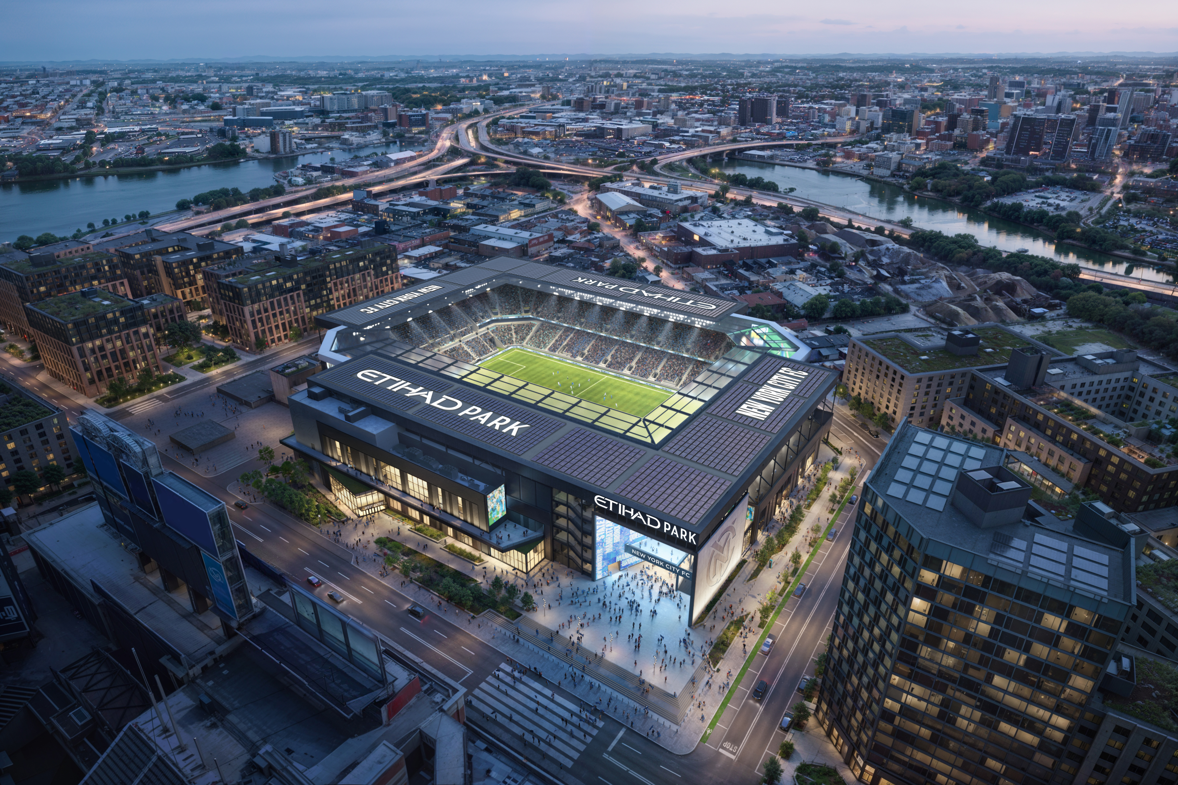 Top View Etihad Park